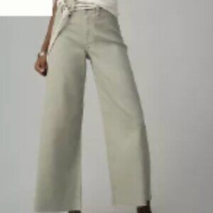 Anthropologie - Maeve The Ettie High-Rise Crop Wide-Leg Jeans
